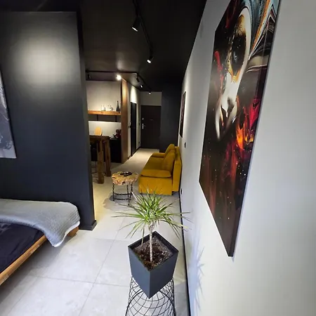 アパート Design Vistula Old Town Private Underground Parking クラクフ